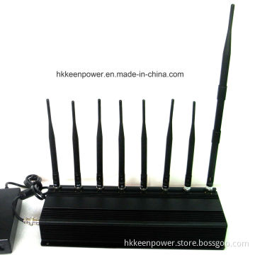 18W High Power 8 Bands VHF UHF Jammer GPS WiFi Jammer